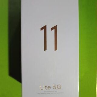 新品未開封　Mi 11 Lite 5G　トリュフブラック　SIMフリー