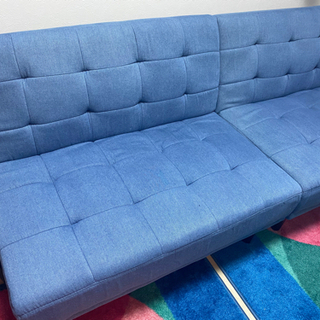 リクライニングソファベット(デニムブルー) | www.viva.ba