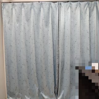 【現金手渡しOK】ニトリ 遮光1級・遮熱カーテン(ルトロ ターコ...