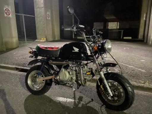 モンキー　ゴリラ　ダックス　Z50J　AB27 12ｖ　4バルブ　4mini デイトナ　武川　キタコ　212cc セル付き　フルカスタム