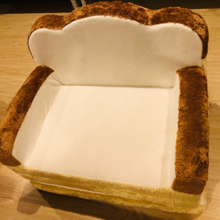 【お話中】食パン ソファーベッド　折畳マット 一人掛け　おもしろ...