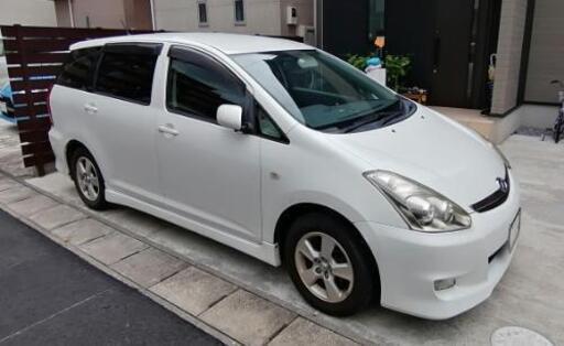 値下げ 7人乗りウィッシュ自動車税とリサイクル料金込み Liu 習志野のウィッシュの中古車 ジモティー