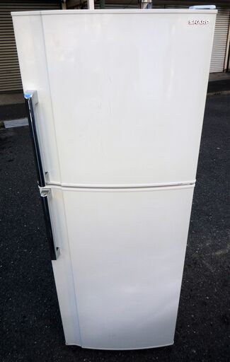 ☆シャープ SHARP SJ-23R-W 228L 2ドアノンフロン冷凍冷蔵庫 トップフリーザー冷蔵庫◆小柄な方にも使いやすい