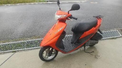 バイク譲ります。スズキ　アドレスV50G オレンジ！
