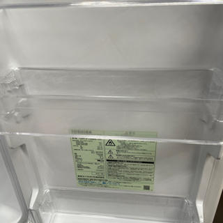 ☆中古美品！2019年 東芝 冷蔵庫 GR-P15BS-W 一人暮らしの自炊派から2 