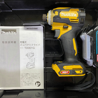 中古　 マキタ　TD001GDXFY 40V 充電式インパクトドライバー　セット 中古 マキタ TD001GDXFY 40V 充電式インパクトドライバー セット