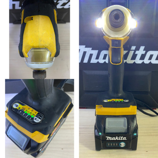 中古　 マキタ　TD001GDXFY 40V 充電式インパクトドライバー　セット マキタ TD001GDXFY 40V 充電式インパクトドライバ フレッシュ