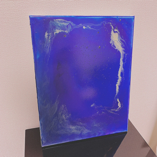warp space deep sea 』✨⭐️ 宇宙の流れ星を使用した流星アートになり