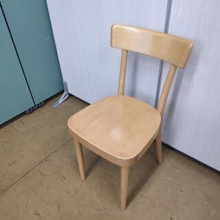 無印良品　ブナ材木製ダイニング椅子『良品中古、小傷あり』複数入荷...