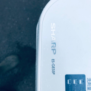 ②891番 SHARP✨全自動電気洗濯機✨ES-GE55P‼️ − 東京都