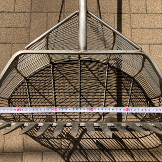 その他 特大ジョレン（特注貝とり器具）オールステンレス