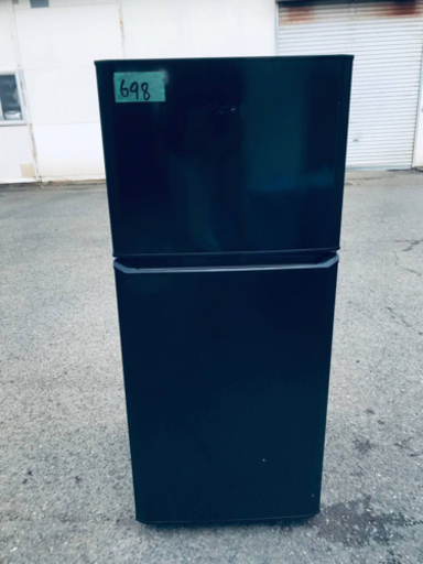 ④✨2018年製✨698番 haier✨冷凍冷蔵庫✨JR-N121A‼️