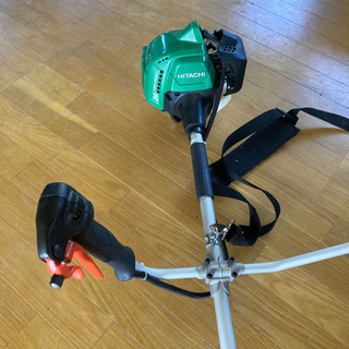 日立エンジン草刈機 かるかるスタート　No.2　CG24ECMP(s)　実動品　美品