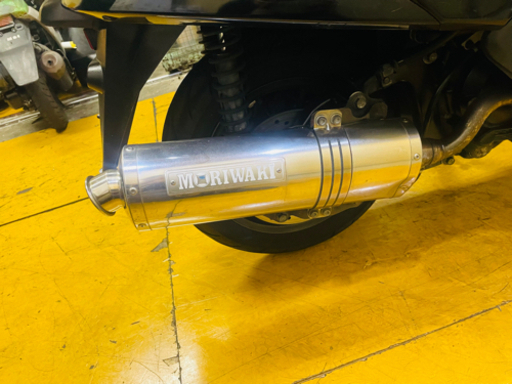 MF08 フォルツァZ モリワキマフラー