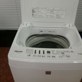 ID 980746 ハイセンス4.5Kg 2016年製 HW-G45E4K