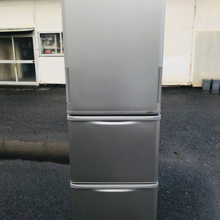 ①✨2018年製✨‼️350L‼️977番 シャープ✨ノンフロン冷凍冷蔵庫✨SJ-W352D-N‼️