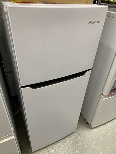 値下げしました！◎ハイセンス　120ℓ　2ドア冷凍冷蔵庫　HR-B12C　2019年製　美品です。◎