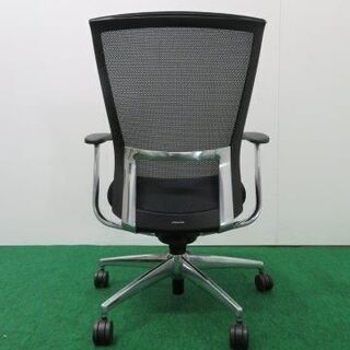 中古　KOKUYO製　オフィスチェア（FOSTER CARINOシリーズ　CRS-GA1450N）　ブラック　2014年製　P0817-03 中古 KOKUYO製 オフィスチェア（FOSTER CARINOシリーズ CRS-GA1450N