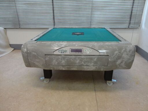 ○○○【発送可】中古全自動麻雀卓『雀豪マーク3＆Ninjaグレー』座卓