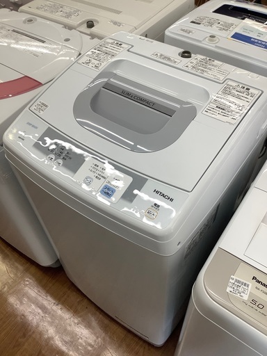 全自動洗濯機 HITACHI 5.0kg 2014年製入荷しました