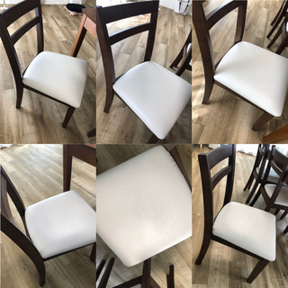 【10ヶ月だけ使用】ダイニングテーブル　チェア　6脚セット