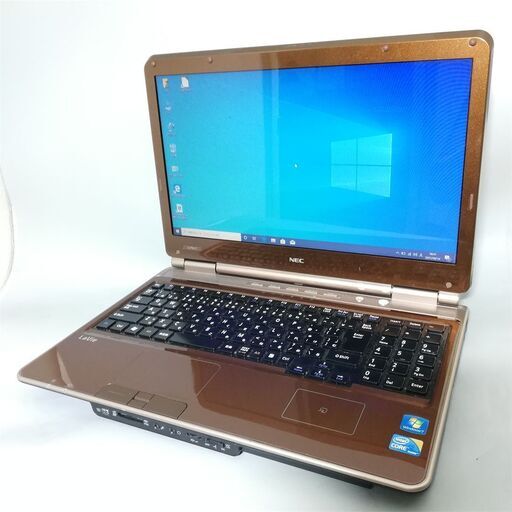 新品高速SSD Windows10 搭載 中古美品 15.6型 NEC PC-LL750CS6C ノートパソコン Core i5 8GB Blu-ray 無線LAN Office