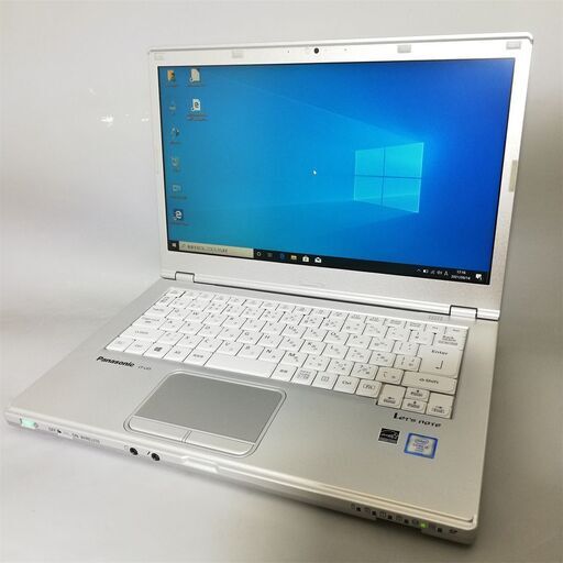 880時間使用 日本製 ノートパソコン 中古美品 フルHD 14型 Panasonic CF-LX5PDH5S 第6世代Core i5 4GB DVDRW 無線 Windows10 Office