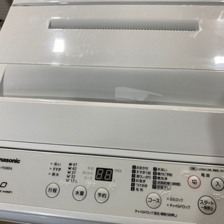 Panasonic 5.0kg 全自動洗濯機 NA-F50BE6 2019年製