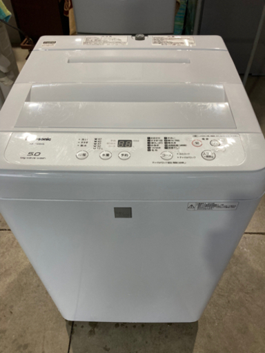 Panasonic 5.0kg 全自動洗濯機 NA-F50BE6 2019年製