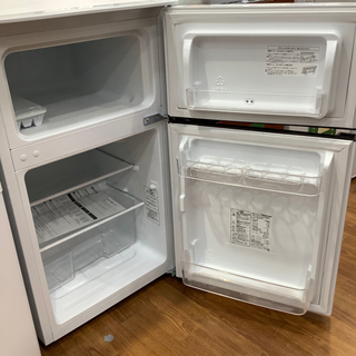 2ドア冷蔵庫 hisense ハイセンス HR-B95A 2019年製 93L