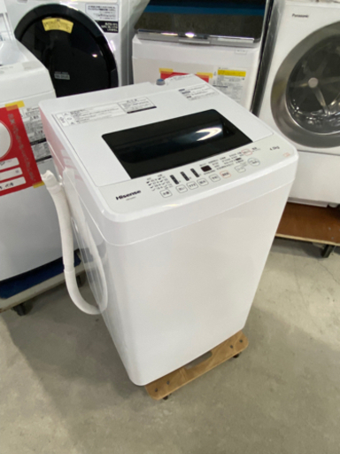 激安洗濯機!!2017年製 ハイセンス HW-E4501 4.5kg洗い