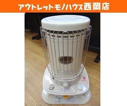 コロナ タンク一体型 開放式石油ストーブ SL-6620 2020年製 白 アウトドア 防災 電源不要 木造～17畳 コンクリート23畳　西岡店