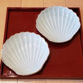 【ネット決済】貝の形の大皿　9枚