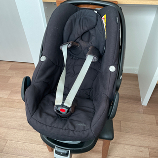 マキシコシ3点セット ペブルとisofixファミリーフィックスとエアバギー