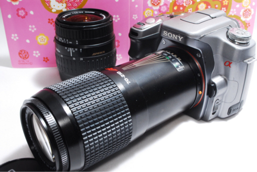 ★始めるならコレ★SONY α 100 レンズキット♪★