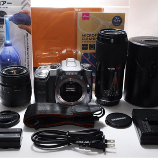 ★初めてならコレ★SONY α 100 レンズキット★おまけ付き★ ☆初めてならコレ☆SONY α 100 レンズキット☆おまけ付き☆