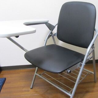 【ネット決済】【４個セット】セミナー・会議室用の折り畳み椅子（小...