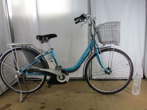 ★中古電動自転車★B469　ブリヂストン　アシスタ　ブルー【26インチ】
