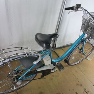 ☆中古電動自転車☆B469 ブリヂストン アシスタ ブルー【26インチ】