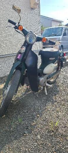 スーパーカブ90エンジン+デイトナ18パイビッグキャブ。セットでリトルカブフレーム、パーツ諸々一式セット