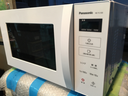 人気特価激安 単機能電子レンジNE-FL100-W 美品Panasonic/パナソニック 