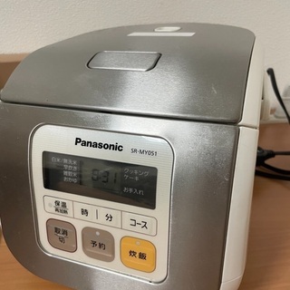 【ネット決済】炊飯器 Panasonic 3合炊 一人暮らし