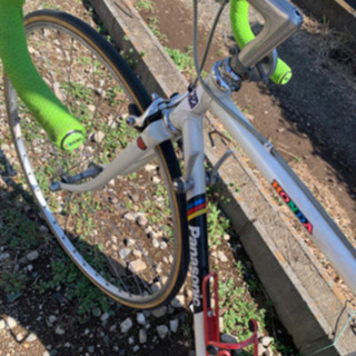 ロードバイク ビンテージ panasonic クロモリ ホリゾンタル