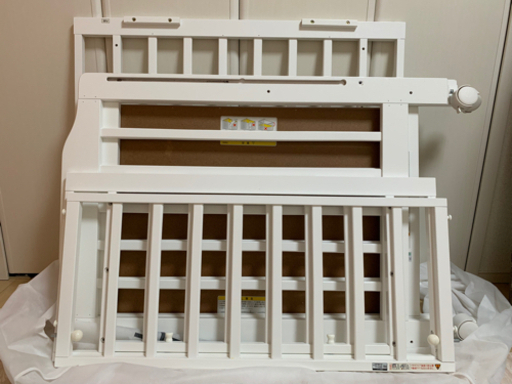 KATOJI ミニベビーベッド 60×90cm ホワイト