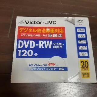 DVD-RWとDVD-Rセット