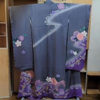 振り袖(桂由美)、長襦袢、袋帯、小物セット