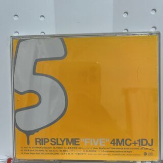 リップスライム　FIVE 4MC＋1DJ