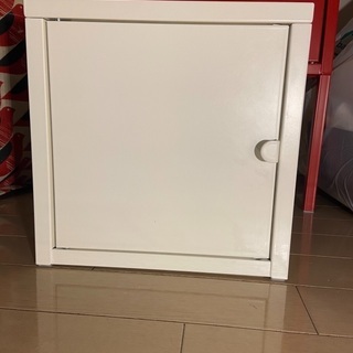 【ネット決済】IKEA白いミニキャビネット