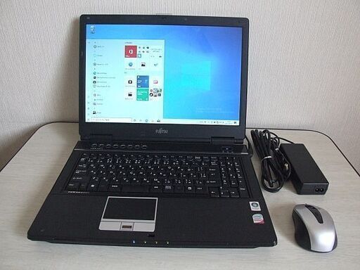 高速SSD120GB搭載 Fujitsu FMV-BIBLO NF/B70 ノートパソコン　(a148)