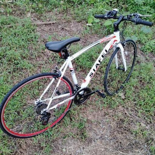 クロスバイク　14段変速自転車